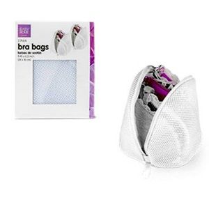 NWT Bundle of 2 Easy Home 2-Pack Mesh Wash or Bra Laundry Bags